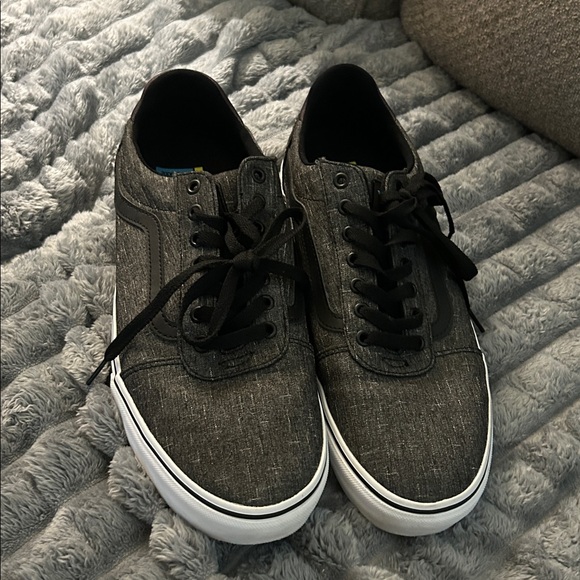Black and Gray Vans - Picture 2 of 2